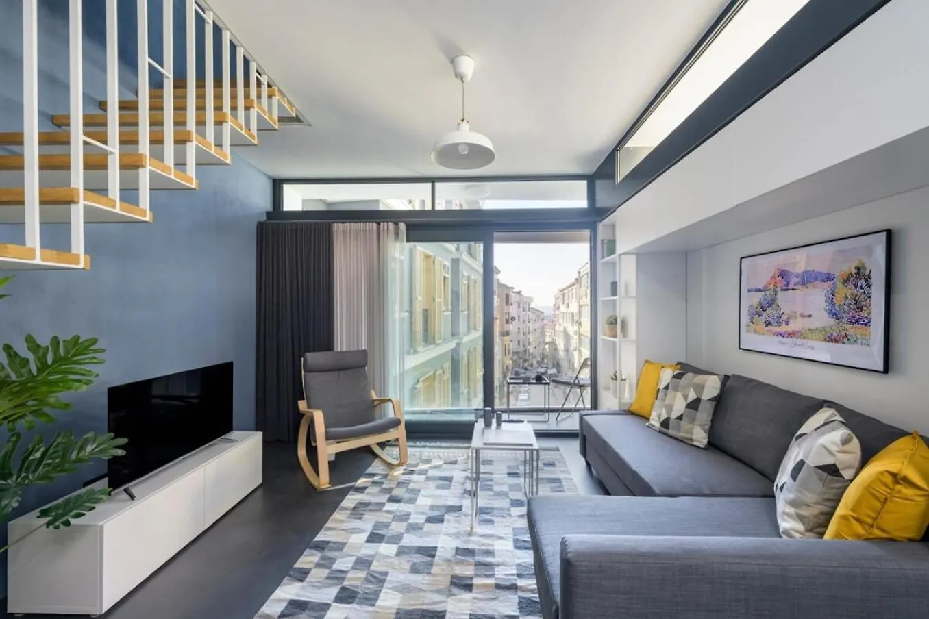 Bright Modern Design New Duplex Loft Patio! #145 Hotel Istanbul